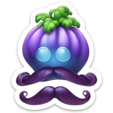 Portuguese man 19 years ils with mario moustache sticker