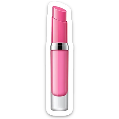 Tube of lip gloss sticker