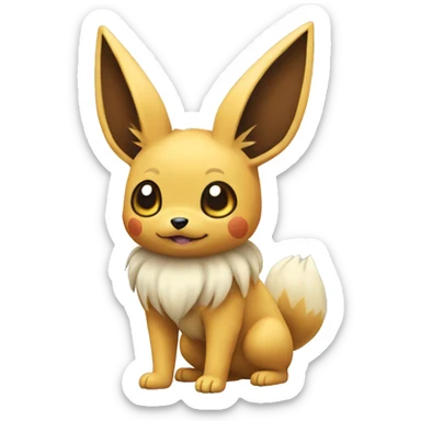 Evee Pokémon  sticker