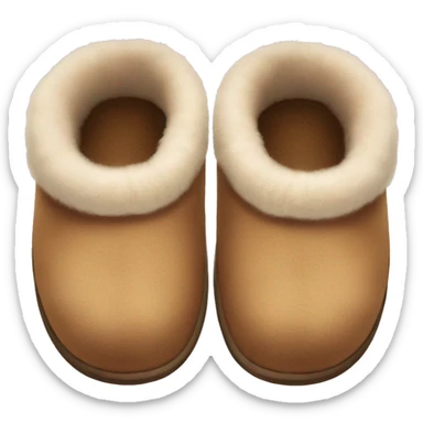 UGG slippers  sticker