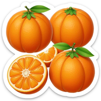 Mandarin sticker