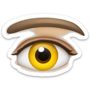 Heterochromia eyes sticker