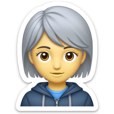 Акула в синих кроссовках найк sticker