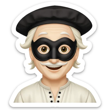 pulcinella sticker