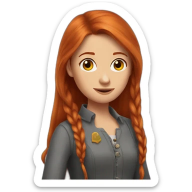 Ginny Weasley sticker