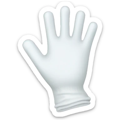 latex gloves sticker