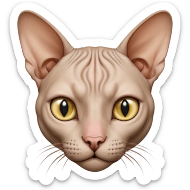 sphinx cat sticker