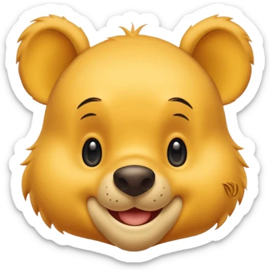 Winne the Pooh sticker