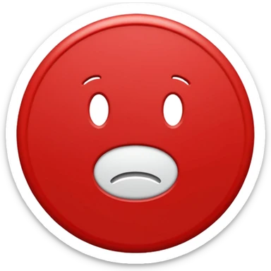 Concept: “Catastrophic 35” – looks like an error badge.

Design spec:

Shape: Solid red circle.

Text: Big white 35 in the middle, bold, slightly tilted.

Vibe: Think “production incident” or “model meltdown”. sticker