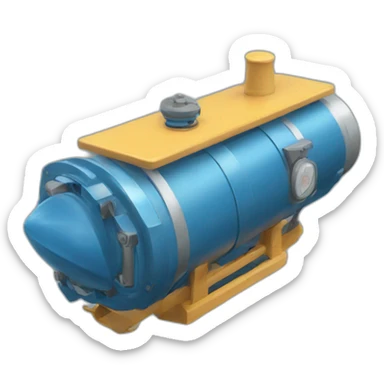 gyrophare bleu sticker