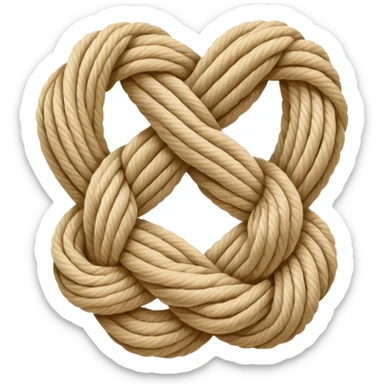 sailing knot chaos sticker