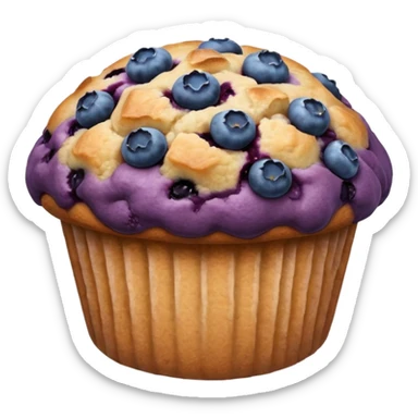 blueberry muffin sticker