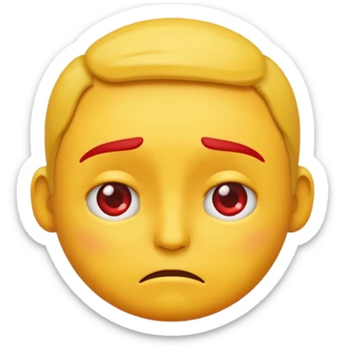 Generate an angry emoji sticker