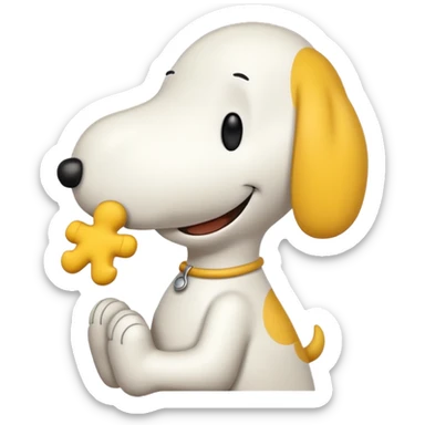snoopy and woodstock  sticker