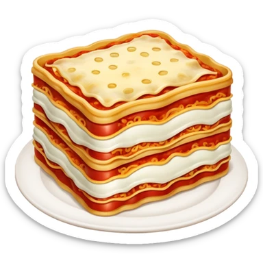 Lasange sticker