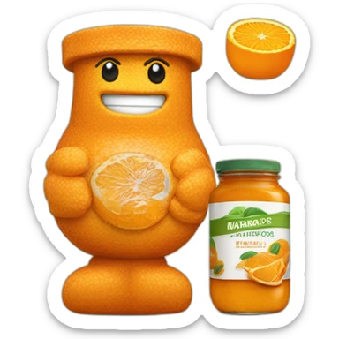 Robinson's marmalade mascot sticker