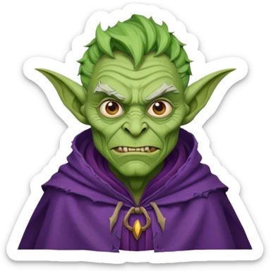 Green goblin sticker