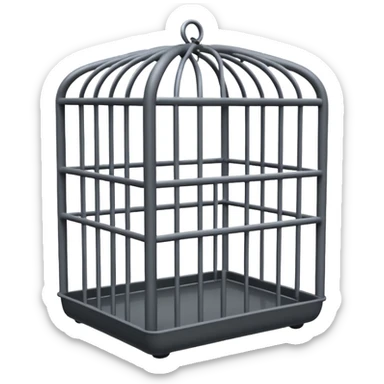 Bdsm cage  sticker