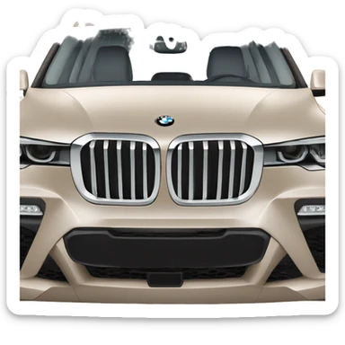 BMW x7 sticker