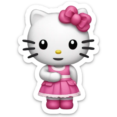 hello kitty  sticker