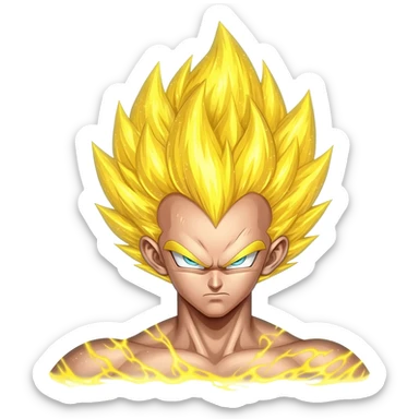 goku supersaiyan infinity sticker