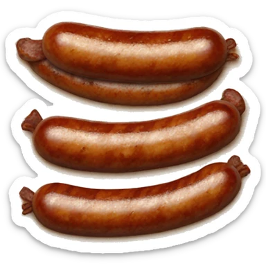 
grilled sausages made from minced meat, typically served with flatbread and chopped onions. sticker