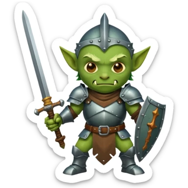 Goblin knight  sticker