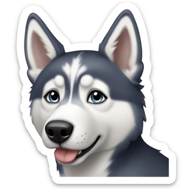 husky sticker