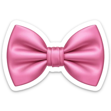 🦔make pink bowtie sticker
