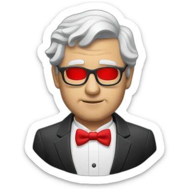 jenkins-a-gray-haired-skullet-butler-wearning-dinner-jacket-with-red-bow-tie-with-closed-eyes-no-glasses-and-closed-eyes sticker