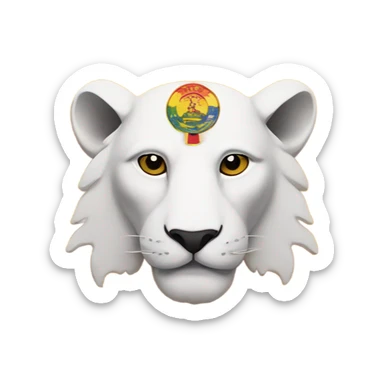 Tibetan flag  sticker