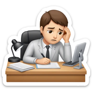 9-5 schedule sticker