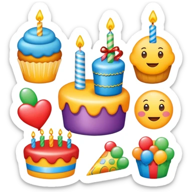 Happy birthday stickers  sticker