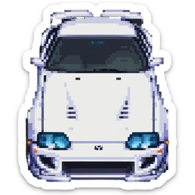 Toyota Supra car sticker