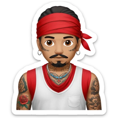 a Mexican cholo from east LA sticker