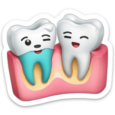 root canal treatement sticker