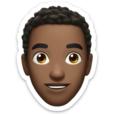 Spider Man Miles Morales Head sticker