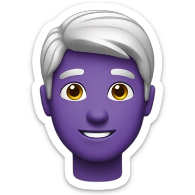 Purpul guy sticker
