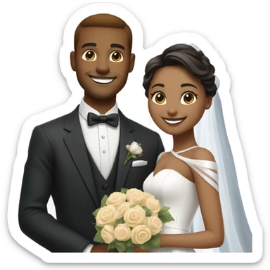 Wedding sticker