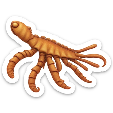 Ancient Anomalocaris sticker