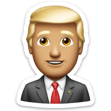 Donald Trump Politician sticker