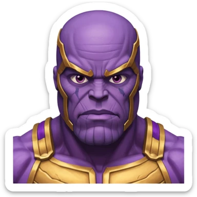 thanos sticker