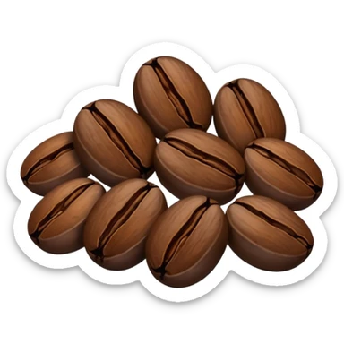 Coffee beans  sticker