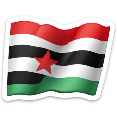 Syrian flag  sticker