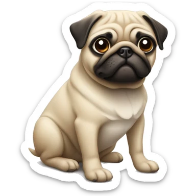 Pug  sticker