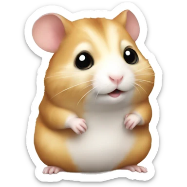 hamster sticker