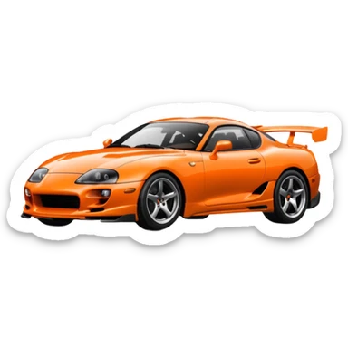 Supra mk4 organg sticker