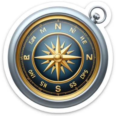 compass sticker
