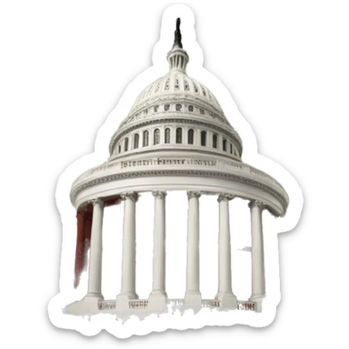 senate capitol building hammer law sticker