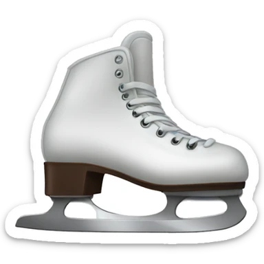 Ice skates sticker
